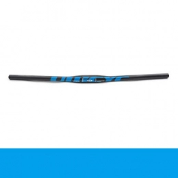 Ybqy Manubri per Mountain Bike Ybqy Manubrio Mountain Carbon MTB Manubrio della Bici di Montagna del Carbonio del Manubrio della Bicicletta 31.8 * 720 / 740 Millimetri MTB Bike Parts (Color : Blue Flat 720mm)