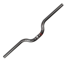 YCXYC Manubri per Mountain Bike YCXYC 25.4 * 580MM Manubrio, Bike Manubrio, Manubrio per Bicicletta, Bicicletta Riser Bar, Mountain Bike Manubrio, 3K Fibra Carbon, per Bici da Strada, Pieghevoli, Glossy