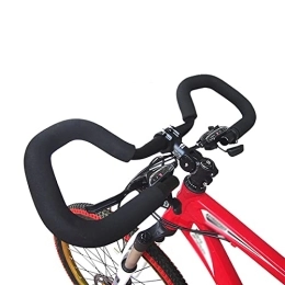 YZDKJDZ Manubri per Mountain Bike YZDKJDZ Manubrio a Farfalla Ultraleggero, manubri da Trekking, con impugnature in Tubo di Schiuma di Spugna per Ciclismo su Strada, Mountain Bike e Ciclismo, Touring e pendolarismo