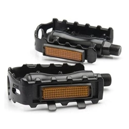 Kunpengzhao Parti di ricambio 1 pedale ultraleggero della bici del cuscinetto della coppia Mtb. Ciclismo Mountain Bicycle Ley Pedals Bici da strada Anti-slip for ciclismo Accessorio for biciclette per bici ( Color : Black )