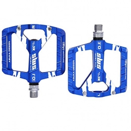 NOLOGO Parti di ricambio Bike spaccia Mountain Bike Pedals Bike Accessories BMX Pedali Flat Pedali Bici del Pedale della Bici Accessori Ciclismo Accessori Bici della Strada Pedali (Color : Blue)