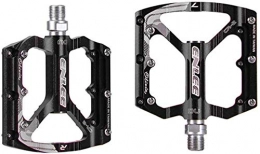 CAISHENY Parti di ricambio CAISHENY 1 Paio in Lega di Alluminio MTB Mountain Bike Pedale Bici da Strada Bicicletta da Discesa Ultralight Du Pedali con Cuscinetti Sigillati Accessori per Ciclismo Utilità da Usare-Nero