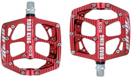 CAISHENY Pedali per mountain bike CAISHENY Pedali per Biciclette Pedale Pedali per Bicicletta Lega di Alluminio Pedale per Mountain Bike Anti-Scivolo Ampio E Confortevole Pedale per Bicicletta da Sci di Fondo Accessori-Arancione