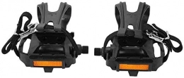 CFSAFAA Parti di ricambio CFSAFAA Accessori per Biciclette TKSE 1 Coppia Nylon Cycling Pedals Pedali for Cinghie for Cinghie for Fixie Mountain Bikes Accessori Un Termine collettivo per Tutte Le Parti e Gli Acc