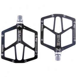 ERJQ Parti di ricambio ERJQ Bike Pedali 9 / 16", Antiscivolo Mountain Biciclette Platform Pedali in Lega di Alluminio Flat 3 Sealed Axle Cuscinetto per MTB BMX di Ciclismo su Strada