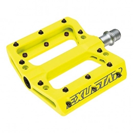 Exustar Parti di ricambio Exustar Freerider Easy, Pedalo Ciclo Unisex Adulto, Giallo, 110x105mm