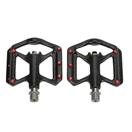 FastUU Pedali per mountain bike FastUU Pedale per Bicicletta a Tre Cuscinetti con ASSE in Titanio, Stabile ergonomico Cavo Antiscivolo Leggero Resistente alla corrosione Mountain Bike 3 Cuscinetti a Pedale per la Guida