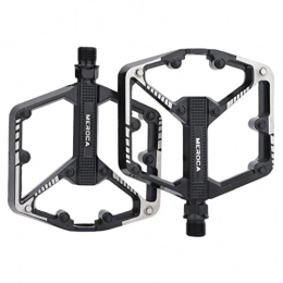 FITYLE Pedali per mountain bike FITYLE 2X Pedali per Bicicletta in Lega di Alluminio, Piattaforma con Cuscinetti sigillati da 9 / 16" per MTB Bici da Strada e Mountain Bike - Nero