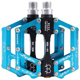 GUTANG-DC Parti di ricambio GUTANG-DC Pedali Bicicletta Alluminio CNC Pedal Bici MTB BMX Mountain Bike 2 Pezzi(Blu)