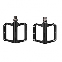 HAIK Pedali per mountain bike HAIK Pedale della Bicicletta della Lega di Alluminio del Cuscinetto del Pedale Anti-Skid Pedal Accessori Pedale Mountain Bike (Color : Black)