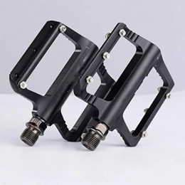 HUANGDANSEN Parti di ricambio HUANGDANSEN Bicycle Pedal1 Pair of Bicycle Pedal Mountain Bike Aluminum Alloy Sealed Bearing Pedal Wide And Flat Parts