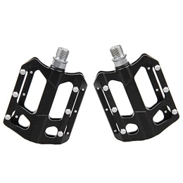 JKGHK Parti di ricambio JKGHK Pedali ​per Bici con 4 Specifiche E Accessori Tacchette Monolaterali Universali Adatte per Mountain Bike E Bici Pieghevoli, Nero