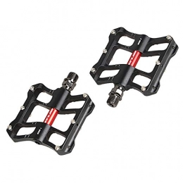 JW-YZWJ Parti di ricambio JW-YZWJ Lega di Alluminio del Pedale Ultra Light 2 della Bicicletta del Cuscinetto Anti-Skid Mountain Road Bike Pedale Accessori per Biciclette, Nero