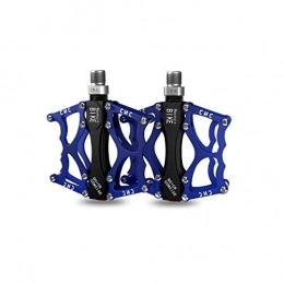 Kuqiqi Parti di ricambio KUQIQI Pedale della Bicicletta, Pedale for Mountain Bike, Lavorazione Super Color CNC 9 / 16"Pedale Cuscinetti 2 / 3, Alta qualit L'Ultimo Stile, Alta qualit e Durata (Color : Blue (3 Bearings))