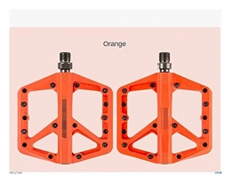 liangzai Parti di ricambio liangzai Adatta per Il Pedale della Bicicletta M42 Bike in Mountain Bike in Nylon Palin Pedal Wide Cuscinetti a Cavallo Hilarity (Color : Orange)