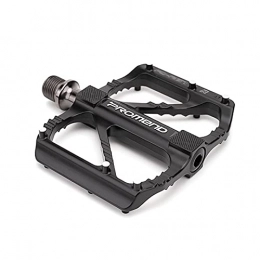 LIANYG Parti di ricambio LIANYG Pedali Bici 1 Paia Black Bicycle Pedals Collegamento da 9 / 16 Pollici Pedali per Bici di Ricambio Pedali in Alluminio Anti-Slip Antiscivolo MTB Bike Pedale 442