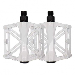 Lorenory Parti di ricambio Lorenory Pedali Pedali Bici Parti di Biciclette Sport Mountain Road Bicicletta Piattaforma Piatta Bicicletta Lega di Alluminio (Color : White)