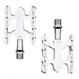 LvTu Parti di ricambio LvTu 14mm Filetto Generale Pedali Bici MTB, Lega di Alluminio per Montagna / Pieghevole / Strada / Tempo Libero / Bicicletta Pedale Accessori (Color : Silver)