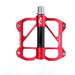 MeiDao Pedali per mountain bike MeiDao Pedale Bici Cuscinetto Pelin Mountain Bike Pedale Alluminio Bicicletta Outdoor Riding (Rosso)