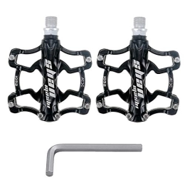 MKKYDFDJ Pedali per mountain bike MKKYDFDJ - Pedali da bicicletta, pedali piatti per mountain bike, 9 / 16", in alluminio resistente, con cuscinetti sigillati, accessori per la maggior parte delle biciclette, BMX, MTB