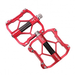 NW Wn Tre Peilin Cuscinetti Mountain Bike Lega di Alluminio Ultra-Light Lucido Bicicletta Pedale Accessori Rosso