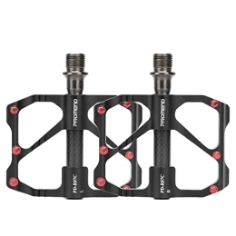 RUNNA Parti di ricambio PD-R87C 1 Pair Bicycle Road Bike Mountain Bike 3 Palin Carbon Fiber Bearing Pedal Durevole ( Color : Black )