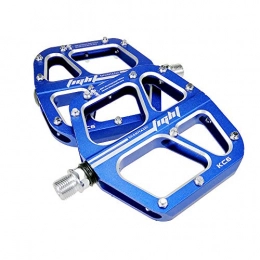 MOMIN Pedali per mountain bike Pedale della bicicletta Mountain Bike Pedale Mountain Bike Pedali 1 paio lega di alluminio antiscivolo, resistente, superficie bici pedali for strada MTB Bike 6 colori (KC6) Bicicletta Mountain Road