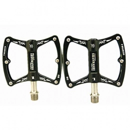 MOMIN Pedali per mountain bike Pedale della bicicletta Mountain Bike Pedale Mountain Bike Pedali 1 paio lega di titanio antiscivolo resistente Bike Pedali di superficie for la bici Strada 3 colori (SMS-T336) Bicicletta Mountain Roa