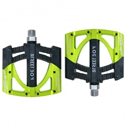 Cmpedals Parti di ricambio Pedale Mountain Bike, Pedale Cuscinetto Mountain Bike 3 Palin Verde