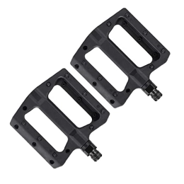 Keenso Parti di ricambio Pedale per Mountain Bike, 2 Pezzi Pedale per Mountain Bike Pedale con Cuscinetti in Fibra di Nylon Pedale Antiscivolo Ultraleggero per Esterni