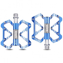 KAIKUN Parti di ricambio Pedali Bici Corsa Strada Pedali Per Mtb Pedali per biciclette Accessori per il ciclismo Pedali Bmx Accessori per il ciclo Accessori per mountain bike blue, free size