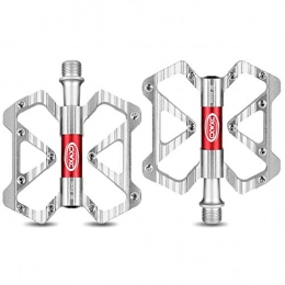 WPCASE Parti di ricambio Pedali Bici Pedali Flat Pedali Flat Mtb Pedali Bici Da Corsa Pedali Bicicletta Pedali Mtb Flat Pedali Mtb Pedali Per Mtb Pedali Mtb Pedali Pedali Flat Mtb Enduro silver, free size