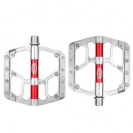 WPCASE Parti di ricambio Pedali Bici Pedali Flat Pedali Flat Mtb Pedali Per Mtb Pedali Pedali Bicicletta Pedali Mtb Flat Pedali Mtb Pedali Bici Da Corsa Mtb Pedali Pedali Flat Mtb Enduro silver, free size