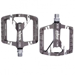 WPCASE Parti di ricambio Pedali Bici Pedali Flat Pedali Mtb Flat Pedali Mtb Pedali Pedali Bici Da Corsa Pedali Bicicletta Pedali Flat Mtb Pedali Per Mtb Mtb Pedali Pedali Flat Mtb Enduro titanium, free size