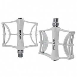 Lidylinashop Parti di ricambio Pedali Bici Pedali Mtb Accessori per mountain bike Accessori bici Pedale bici Pedali per biciclette Pedali bici da strada Accessori per biciclette white, free size