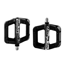 AMWRAP Parti di ricambio Pedali Bici Postato di mountain bike anti-vibrazione Anti-Skid Lightweight Nylon Fibre Bicycle Board Pedali (Color : Noir)