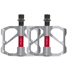 LFTYV Pedali per mountain bike Pedali della Bici da Strada, Mandrino in Lega di Alluminio da 9 / 16 Pollici con Cuscinetto Sigillato Anti-Skid E Flat Mountain Bike Pedali Piatti per Bici da Strada BMX E Bici Pieghevoli, C