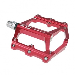 YY LIU Parti di ricambio Pedali Flat Mtb Pedali Flat Mtb Mtb Pedali Stabilità Antiscivolo Pedali Mountain Bike Per E-Bike Elettrica City Bike Bicicletta Bike Bicicletta Mountain Bike red, free size