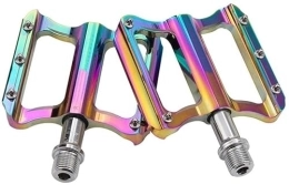 NAMEXA Pedali per mountain bike Pedali for bicicletta, pedale for mountain bike, pedali colorati for mountain bike, robusti pedali for bicicletta antiscivolo Cuscinetti sigillati for bici da strada BMX MTB 9 / 16