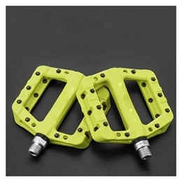 NOOLAR Parti di ricambio Pedali for mountain bike, cuscinetti di tenuta ultraleggeri Pedali for bici da bicicletta Ciclismo Nylon Road Bmx Mtb Pedali Piattaforma piatta Parti di biciclette Accessori (Color : 2017 12CGN)