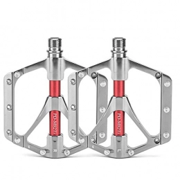 Wanlianer-Components Parts Pedali per mountain bike Pedali MTB Bike Platform, 9 / 16"Wide Plus Pedali Ciclismo in Lega di Alluminio 3 Cuscinetti sigillati per Mountain BMX Road Bikes Accessori per Biciclette Componenti della Bicicletta