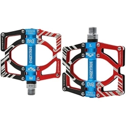 KAIKUN Parti di ricambio Pedali Mtb Pedali Bici Corsa Strada Accessori per il ciclo Accessori per mountain bike Pedale bici Pedali bici da strada Accessori per biciclette red, free size