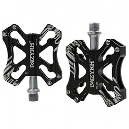 MEISISLEY Pedali per mountain bike Pedali Mtb Pedali Flat Mtb Accessori per il ciclismo Accessori per il ciclo Accessori per biciclette Pedali Bmx Pedali piatti Pedali per biciclette black, free size