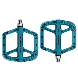 Apooke Pedali per mountain bike Pedali per bici Biciclette Nylon Antiscivolo Ampia Piattaforma Pedali Bici 9 / 16 Pollici Cuscinetto Impermeabile Mountain Bike Pedali per Bici Mountain Bike Pedali per Bici Piattaforma Bici 9 / 16 Pedali