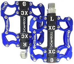 CAISHENY Pedali per mountain bike Pedali per biciclette Pedali per mountain bike Accessori per biciclette Accessori per mountain bike Accessori per biciclette Pedali piatti Accessori per biciclette Accessori per biciclette Blu Taglia