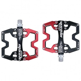 Csheng Pedali per mountain bike Pedali Per Mtb Pedali Bici Accessori per il ciclo Accessori bici Accessori bici Accessori per biciclette Pedali Bmx Pedali piatti red, free size