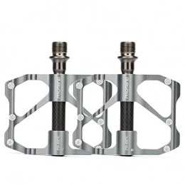 YWRD Pedali per mountain bike Pedali Per Mtb Pedali Bici Mtb Pedali piatti Accessori bici Accessori per il ciclo Accessori per mountain bike Accessori per il ciclismo 87c silver, free size