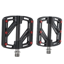 Pwshymi Pedali per mountain bike Pwshymi Sostituzione del Pedale della Bicicletta Pedale per Mountain Bike Leggero Resistente all'Usura Antiscivolo 2 Pezzi Lega di Alluminio per Esterni