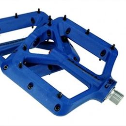 QuRRong Parti di ricambio QuRRong Pedali Bici Durevole della Bici della Bicicletta Pedali Mountain Bike BMX Pedals for la Maggior Parte Tipi di Biciclette per Mountain Road Bike (Color : Blue, Size : 118x120x21mm)