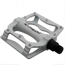 QXYOGO Pedali per mountain bike QXYOGO Pedali MTB Utralight Cuscinetto sigillato Bike Pedali CNC in Lega di Alluminio Antiscivolo Pedale di Riciclaggio della Bici della Strada di MTB Mountain Bike Parts Accessori 04 (Color : White)